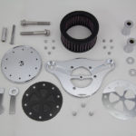 V-Twin Manufacturing Canada - Wyatt Gatling Air Cleaner Kit Chrome - 34-0236