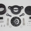 V-Twin Manufacturing Canada - Wyatt Gatling Air Cleaner Kit Black - 34-0241