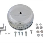 V-Twin Manufacturing Canada - Round Air Cleaner Chrome - 34-0553