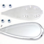 V-Twin Manufacturing Canada - Teardrop Carburetor Cover Kit - 34-1301