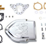 V-Twin Manufacturing Canada - Chrome Wyatt Gatling Air Cleaner Assembly - 34-1367