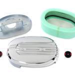V-Twin Manufacturing Canada - Oval Air Cleaner Assembly - 34-1374