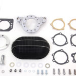 V-Twin Manufacturing Canada - Black Wyatt Gatling Air Cleaner Assembly - 34-1682