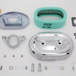 V-Twin Manufacturing Canada - Chrome Wyatt Gatling Air Cleaner Assembly - 34-1686