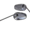 V-Twin Manufacturing Canada - Rectangle Mirror Set with Round Long Stems - 34-1960 - Image 2