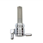 V-Twin Manufacturing Canada - Chrome Sifton Ball Petcock with Downward Outlet and Nut - 35-0593