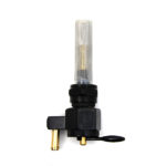 V-Twin Manufacturing Canada - Sifton Black Hex Petcock Down Facing - 35-0640