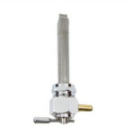 V-Twin Manufacturing Canada - Pingel Metric Hex Petcock Under Spigot with Nut Polished - 35-9089