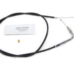 V-Twin Manufacturing Canada - 44.25  Black Throttle Cable - 36-0715