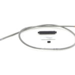 V-Twin Manufacturing Canada - 58.5  Braided Stainless Steel Clutch Cable - 36-0758