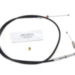 V-Twin Manufacturing Canada - 41.375  Black Throttle Cable - 36-0764