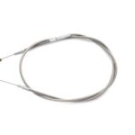 V-Twin Manufacturing Canada - Braided Stainless Steel Throttle Cable with 47.75  Casing - 36-1555