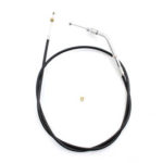 V-Twin Manufacturing Canada - 38  Black Throttle Cable - 36-2545