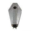 V-Twin Manufacturing Canada - Koffin Style 2.2 Gallon Gas Tank - 38-0172