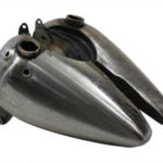 V-Twin Manufacturing Canada - Bobbed 3.5 Gallon Gas Tank Set - 38-0183