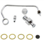 V-Twin Manufacturing Canada - Fuel Petcock Shut-Off Rod Kit Chrome - 38-0202