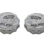 V-Twin Manufacturing Canada - Eagle Spirit Gas Cap Set Vented and Non-Vented - 38-6688