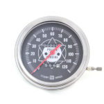 V-Twin Manufacturing Canada - Speedometer with 1:1 Ratio and Red Needle - 39-0072