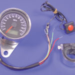 V-Twin Manufacturing Canada - 60mm Mini Electric Speedometer - 39-0593