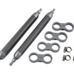 V-Twin Manufacturing Canada - Oil Cooler Set Twin Style Billet Chrome - 40-0349