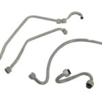 V-Twin Manufacturing Canada - Cadmium Oil Filter Line Set - 40-0377