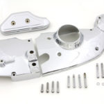 V-Twin Manufacturing Canada - Chrome Cam and Sprocket Cover Kit - 42-0680