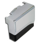 V-Twin Manufacturing Canada - Battery Top and Side Cover Chrome with Black Accent - 42-0701