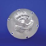V-Twin Manufacturing Canada - Eagle Spirit Derby Cover Chrome - 42-0728