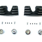 V-Twin Manufacturing Canada - Head Bolt and Spark Plug Cover Kit Black - 42-1153