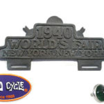 V-Twin Manufacturing Canada - World's Fair License Plate Topper Kit - 42-1743