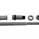 V-Twin Manufacturing Canada - Chrome Front Axle Kit - 44-0581