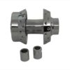 V-Twin Manufacturing Canada - Chrome Front Wheel Hub - 45-0329 - Image 2