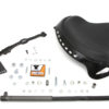V-Twin Manufacturing Canada - Black Leather Deluxe Solo Seat Kit - 47-0784 - Image 2