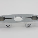 V-Twin Manufacturing Canada - Chrome Plated Inline Triple Tree - 49-0315