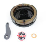 V-Twin Manufacturing Canada - 1936 Rear Brake Backing Plate Assembly Kit - 49-0613