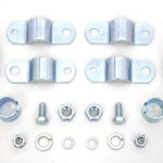 V-Twin Manufacturing Canada - Windshield Clamp Kit Zinc - 49-0868