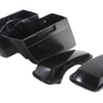 V-Twin Manufacturing Canada - Saddlebag Set With Lids - 49-3505