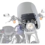 V-Twin Manufacturing Canada - Spartan Quick Release Windshield Clear - 51-0287