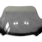 V-Twin Manufacturing Canada - Wind Splitter Dark Smoke Windshield - 51-0425