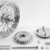 V-Twin Manufacturing Canada - 16  Wheel and Brake Drum Assembly Chrome - 52-1052