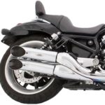 Tab Performance Non-Baffled Chrome Turn Out Slip-on Exhaust 2006-2007 HD Street Rod