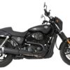 Tab Performance Black Tip Compatible Slip-on Exhaust with Baffle 2014 + HD Street - Image 3