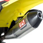 Yoshimura  Exhaust RS-4 Full System - Aluminum w/ Carbon Fibre Tip Suzuki RM-Z250 2010-2018 / 2020