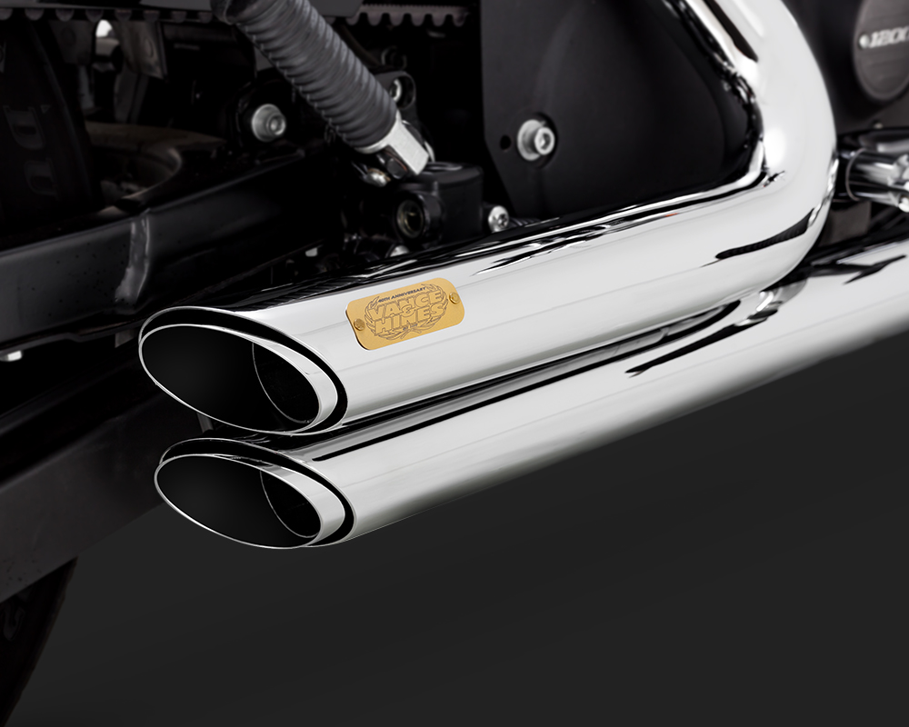 Vance & Hines Limted Edition 40th Anniversary Exhausts Exhaust Chrome