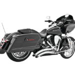 Freedom Sharp Curve Radius Exhaust Chrome Harley Davidson Touring FLH / FLT 2017-2024