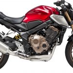 Yoshimura  Exhaust R-77 Race Full System - Stainless Steel w/ Carbon Fibre End Cap Honda CB650R / ABS 2019-2020