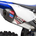 Yoshimura  Exhaust RS-12 Full System - Aluminum w/ Carbon Fibre Tip Yamaha YZ250F 2019-2021