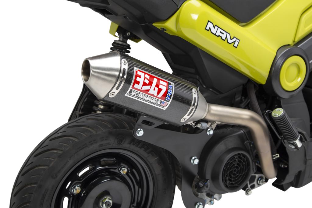 Yoshimura Exhaust Race RS2 Works Finish SlipOn Carbon Muffler / SS Tip Honda NVA110B Navi 2022