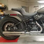 D&D Fat Cat 2 into 1 Straight Back Full Exhaust 2018-2025 M8 Harley Softail