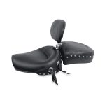 Mustang Wide Touring Solo Seat Harley Davidson Sportster 1982-2003 - 79106